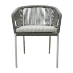 TONDO ΚΑΡΕΚΛΑ LATTE OFF WHITE 62x57x80cm 53-0042 - Image 5