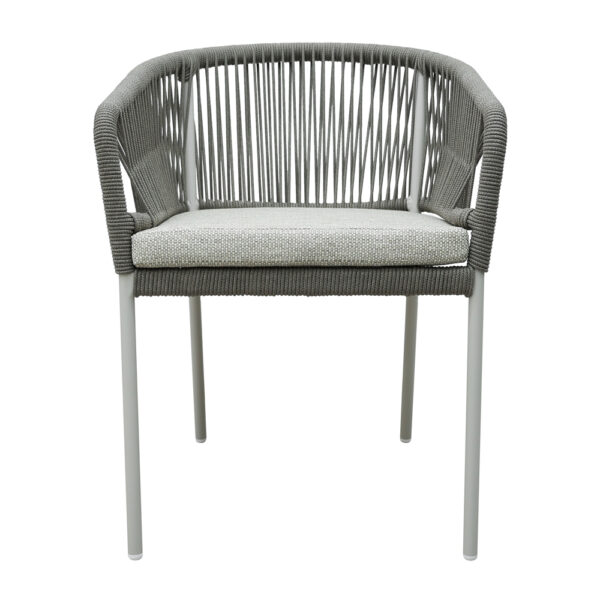 TONDO ΚΑΡΕΚΛΑ LATTE OFF WHITE 62x57x80cm 53-0042 - Image 5