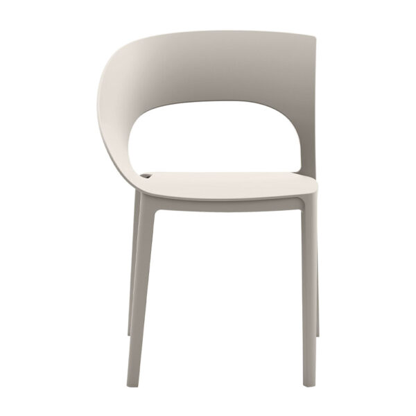 FRIENDS ΚΑΡΕΚΛΑ ΓΚΡΙ ΑΝΟΙΧΤΟ 54x60x82.5cm 53-0046 - Image 2