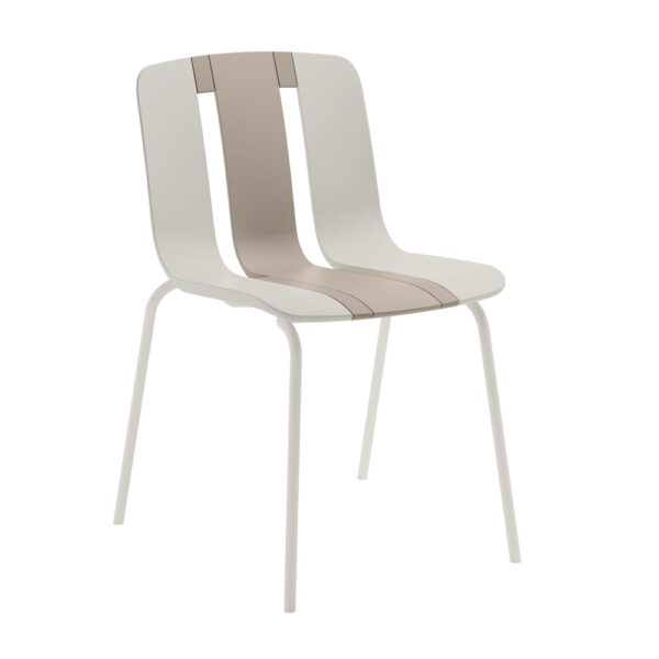 ART ΚΑΡΕΚΛΑ ΜΠΕΖ OFF WHITE 52x48x80cm 53-0050 - Image 2