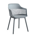 ARPA ΚΑΡΕΚΛΑ ΓΚΡΙ ΑΝΟΙΧΤΟ 58x54.4x77cm 53-0056 - Image 6