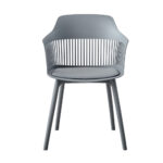 ARPA ΚΑΡΕΚΛΑ ΓΚΡΙ ΑΝΟΙΧΤΟ 58x54.4x77cm 53-0056 - Image 7