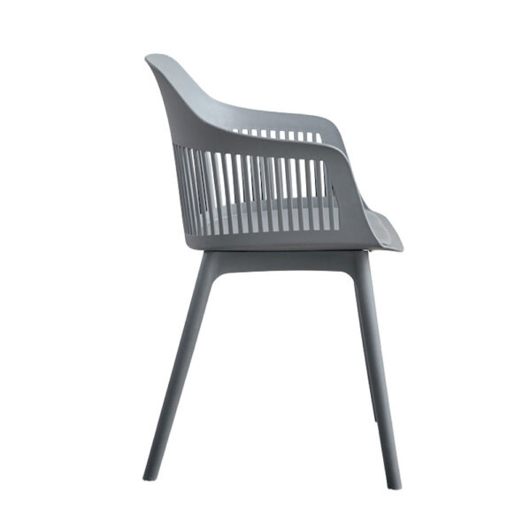 ARPA ΚΑΡΕΚΛΑ ΓΚΡΙ ΑΝΟΙΧΤΟ 58x54.4x77cm 53-0056 - Image 8