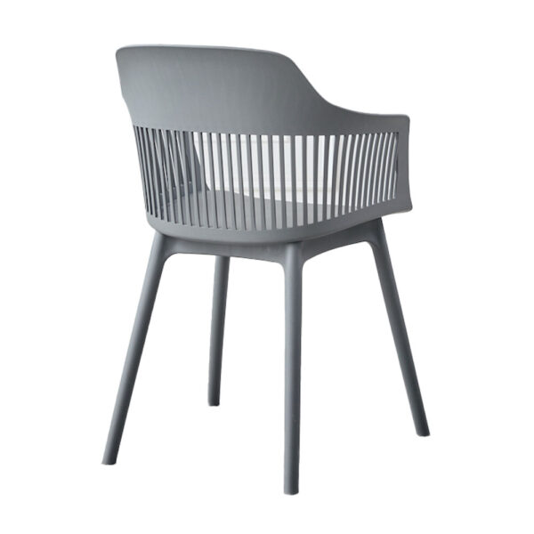 ARPA ΚΑΡΕΚΛΑ ΓΚΡΙ ΑΝΟΙΧΤΟ 58x54.4x77cm 53-0056 - Image 9