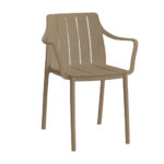 PORTO ΚΑΡΕΚΛΑ MOCCA 57x54.5x80cm 53-0063 - Image 6