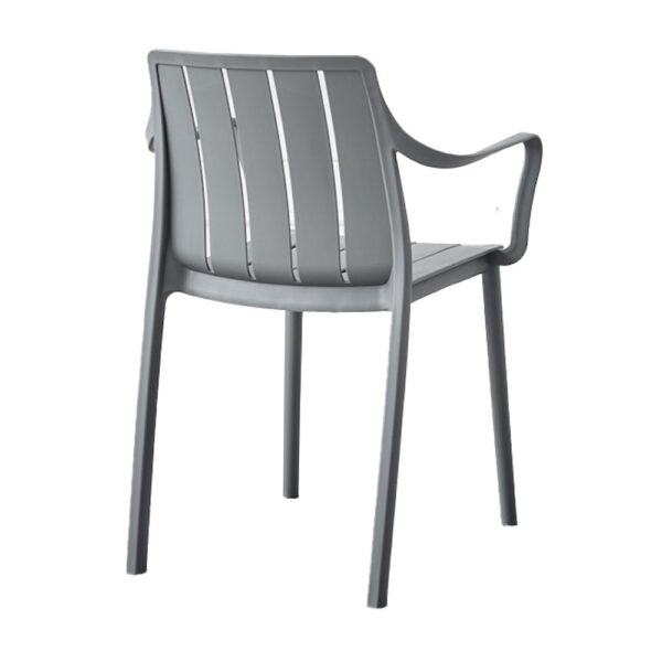 PORTO ΚΑΡΕΚΛΑ ΓΚΡΙ ΑΝΟΙΧΤΟ 57x54.5x80cm 53-0064 - Image 9