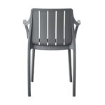 PORTO ΚΑΡΕΚΛΑ ΓΚΡΙ ΑΝΟΙΧΤΟ 57x54.5x80cm 53-0064 - Image 10