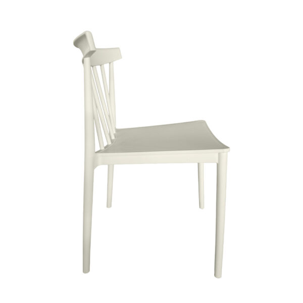 FLOW ΚΑΡΕΚΛΑ OFF WHITE 51x50x76cm 53-0069 - Image 8