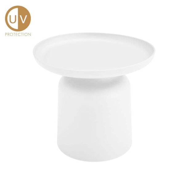 RONDA COFFEE TABLE ΛΕΥΚΟ 50x50x43 54-0000 - Image 2