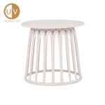 BASKET SIDE TABLE OFF WHITE 49.5x49.5x44cm 54-0002 - Image 2
