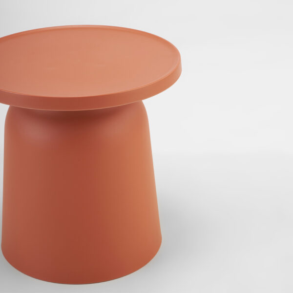 DOMI COFFEE TABLE TERRACOTTA 47x47x46cm 54-0003 - Image 2