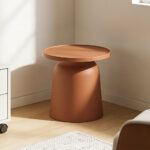 DOMI COFFEE TABLE TERRACOTTA 47x47x46cm 54-0003 - Image 4