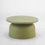 DOMI COFFEE TABLE ΠΡΑΣΙΝΟ 67x67x36cm 54-0013