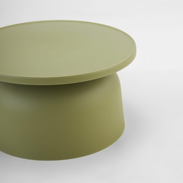 DOMI COFFEE TABLE ΠΡΑΣΙΝΟ 67x67x36cm 54-0013 - Image 2