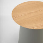 ZENTRA COFFEE TABLE ΦΥΣΙΚΟ ΓΚΡΙ 50x50x47.5cm 54-0015 - Image 4