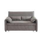 RUBIK ΚΑΝΑΠΕΣ ΚΡΕΒΑΤΙ 3ΘΕΣΙΟΣ ΓΚΡΙ 161x84x92 70-0351 - Image 8