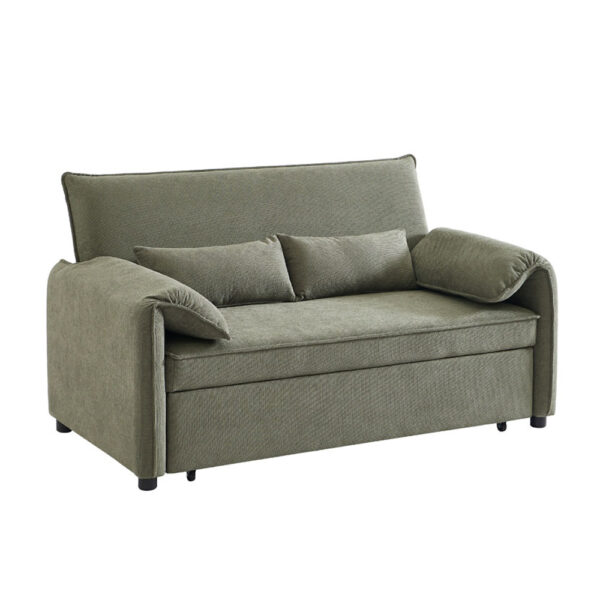 RUBIK ΚΑΝΑΠΕΣ ΚΡΕΒΑΤΙ 3ΘΕΣΙΟΣ ΠΡΑΣΙΝΟ 161x84x92 70-0353 - Image 5