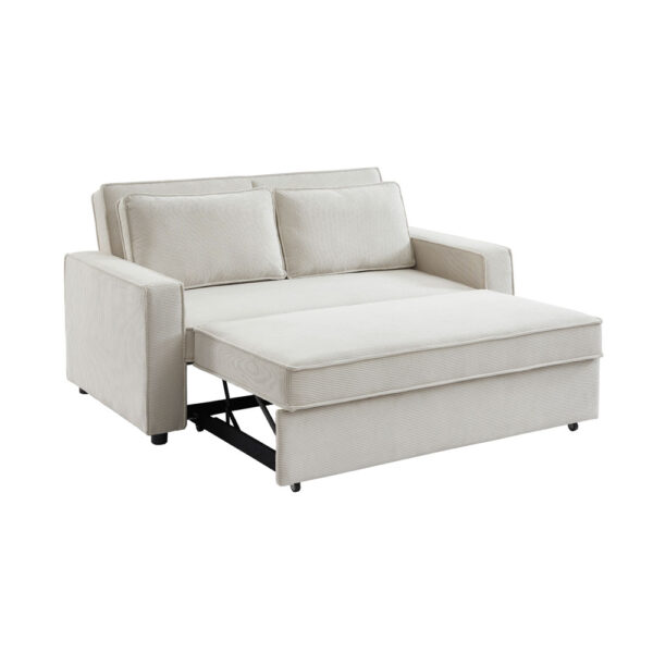 CUBO ΚΑΝΑΠΕΣ ΚΡΕΒΑΤΙ 3ΘΕΣΙΟΣ OFF WHITE 172x90x89 70-0354 - Image 7