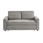 CUBO ΚΑΝΑΠΕΣ ΚΡΕΒΑΤΙ 3ΘΕΣΙΟΣ ΓΚΡΙ 172x90x89 70-0356 - Image 8