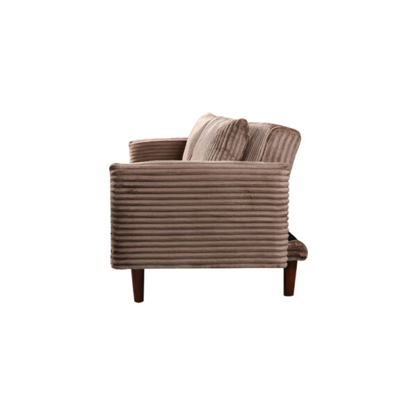 COTTLE ΚΑΝΑΠΕΣ ΚΡΕΒΑΤΙ 3ΘΕΣΙΟΣ NUDE 213x79x73 70-0363 - Image 9