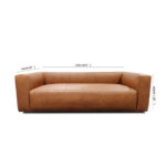 HACKET ΚΑΝΑΠΕΣ 3ΘΕΣΙΟΣ CAMEL 233x96x66cm 70-0433 - Image 6