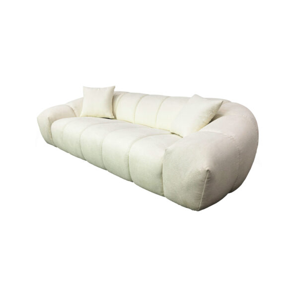 BOSSANOVA ΚΑΝΑΠΕΣ 3ΘΕΣΙΟΣ OFF WHITE 255x115x71cm 70-0438 - Image 4