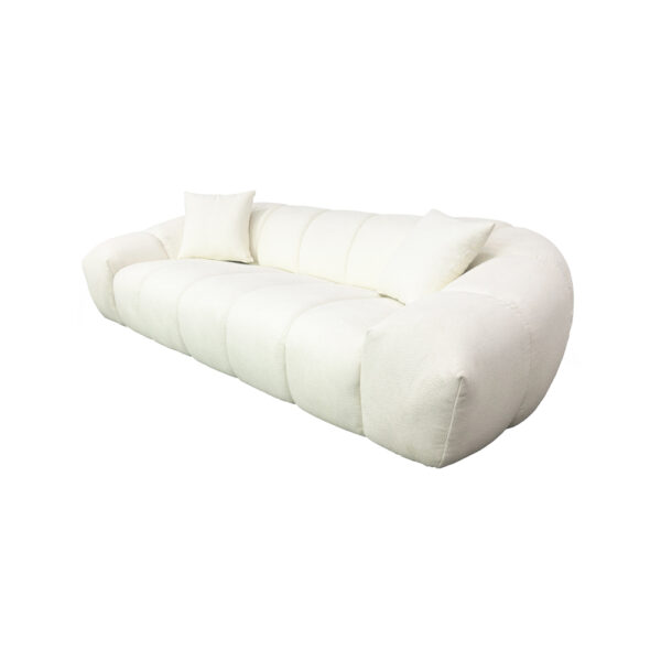 BOSSANOVA ΚΑΝΑΠΕΣ 3ΘΕΣΙΟΣ OFF WHITE 255x115x71cm 70-0438 - Image 9