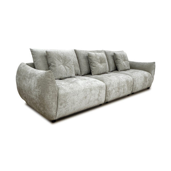 PILLOW ΚΑΝΑΠΕΣ 3ΘΕΣΙΟΣ BEIGE 313x100x89cm 70-0439 - Image 6