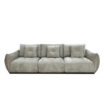 PILLOW ΚΑΝΑΠΕΣ 3ΘΕΣΙΟΣ BEIGE 313x100x89cm 70-0439 - Image 8