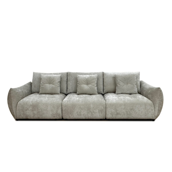 PILLOW ΚΑΝΑΠΕΣ 3ΘΕΣΙΟΣ BEIGE 313x100x89cm 70-0439 - Image 8