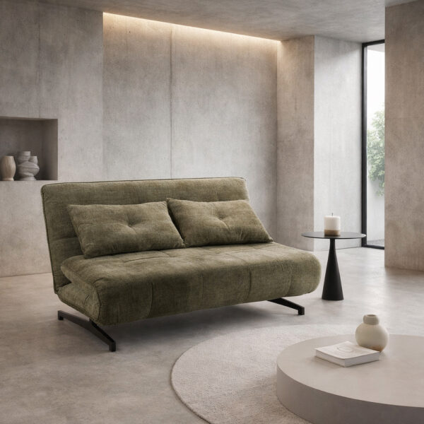 ESCADA ΚΑΝΑΠΕΣ ΚΡΕΒΑΤΙ 2ΘΕΣΙΟΣ ΑΝΑΔΙΠΛΟΥΜΕΝΟΣ ΛΑΔΙ 142x88x86cm 70-0443 - Image 2