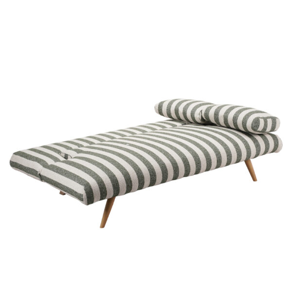 LA SPEZIA ΚΑΝΑΠΕΣ ΚΡΕΒΑΤΙ 3ΘΕΣΙΟΣ OFF WHITE ΛΑΔΙ 188x81x88cm 70-0447 - Image 2