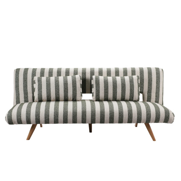 LA SPEZIA ΚΑΝΑΠΕΣ ΚΡΕΒΑΤΙ 3ΘΕΣΙΟΣ OFF WHITE ΛΑΔΙ 188x81x88cm 70-0447 - Image 3