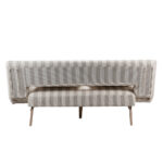LA SPEZIA ΚΑΝΑΠΕΣ ΚΡΕΒΑΤΙ 3ΘΕΣΙΟΣ OFF WHITE BEIGE 188x81x88cm 70-0448 - Image 4