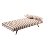 LA SPEZIA ΚΑΝΑΠΕΣ ΚΡΕΒΑΤΙ 3ΘΕΣΙΟΣ OFF WHITE TERRACOTTA 188x81x88cm 70-0449 - Image 3