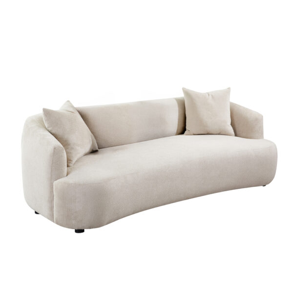 CELESTE ΚΑΝΑΠΕΣ 3ΘΕΣΙΟΣ ΜΠΕΖ 228x98x73cm 70-0450 - Image 6