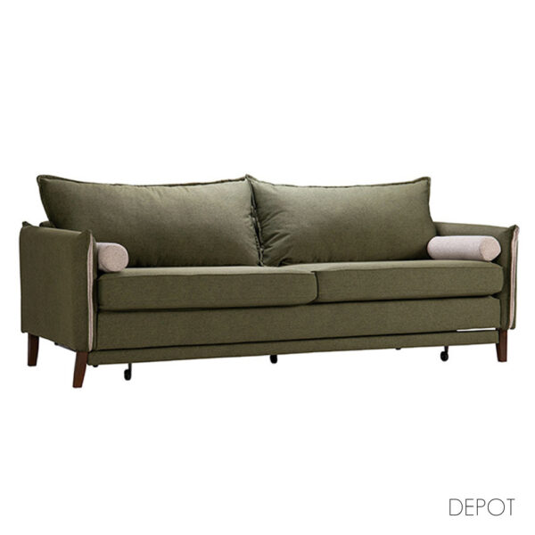 COMMODO ΚΑΝΑΠΕΣ ΚΡΕΒΑΤΙ 3ΘΕΣΙΟΣ ΛΑΔΙ NEVE 39 ΓΚΡΙ NEVE 80 230x81x88 71-0035 - Image 5
