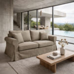 ASHLEY ΚΑΝΑΠΕΣ 2ΘΕΣΙΟΣ ΜΕ ΑΠΟΣΥΡΟΜΕΝΟ ΚΑΦΕ ΑΝΟΙΧΤΟ TWIST 03 173x85x95 71-0050 - Image 5