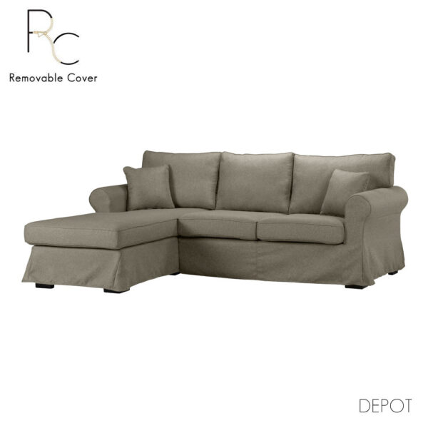 ASHLEY ΚΑΝΑΠΕΣ ΓΩΝΙΑ ΑΡΙΣΤΕΡΗ ΜΕ ΑΠΟΣΥΡΟΜΕΝΟ ΚΑΦΕ ΑΝΟΙΧΤΟ TWIST 03 236x171x91 71-0054 - Image 5