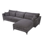 FOREVER ΚΑΝΑΠΕΣ ΓΩΝΙΑ ΔΕΞΙΑ ΓΚΡΙ LINCOLN 90 316x185x92 71-0117 - Image 9