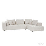TOMOS ΚΑΝΑΠΕΣ ΓΩΝΙΑ ΔΕΞΙΑ BEIGE LEGASY 15 298x200x85cm 71-0132 - Image 6
