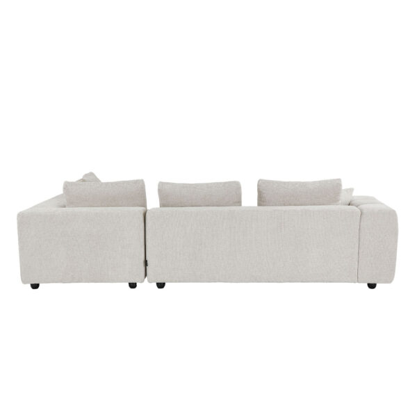 TOMOS ΚΑΝΑΠΕΣ ΓΩΝΙΑ ΔΕΞΙΑ BEIGE LEGASY 15 298x200x85cm 71-0132 - Image 9