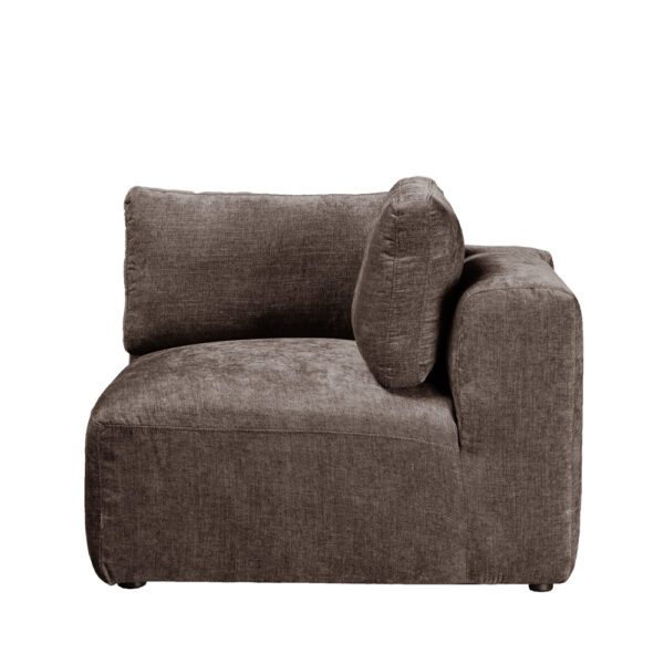 BOX ΠΟΛΥΘΡΟΝΑ ΜΕ ΜΠΡΑΤΣΟ ΑΝΑΣΤΡΕΨΙΜΗ ΚΑΦΕ VOGUE 5 107x107x85cm 71-0142 - Image 9