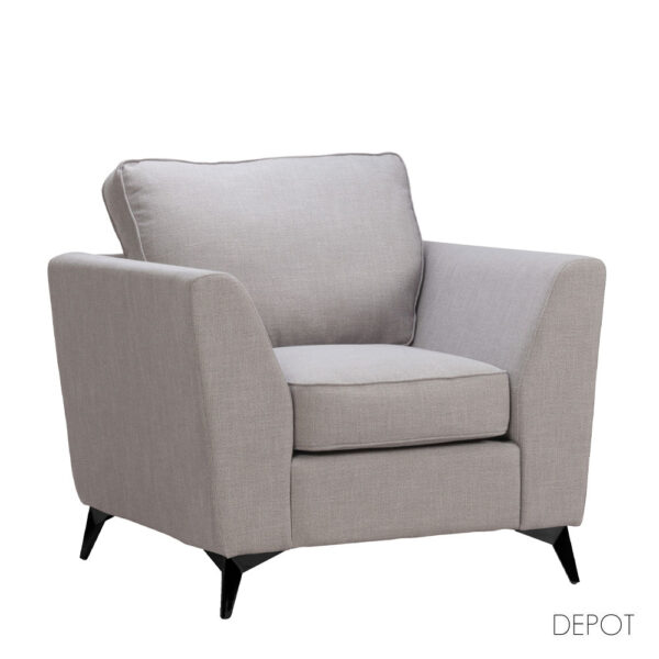 BOEL ΠΟΛΥΘΡΟΝΑ ΓΚΡΙ BERGAMO 92 96x86x92 71-0145 - Image 6