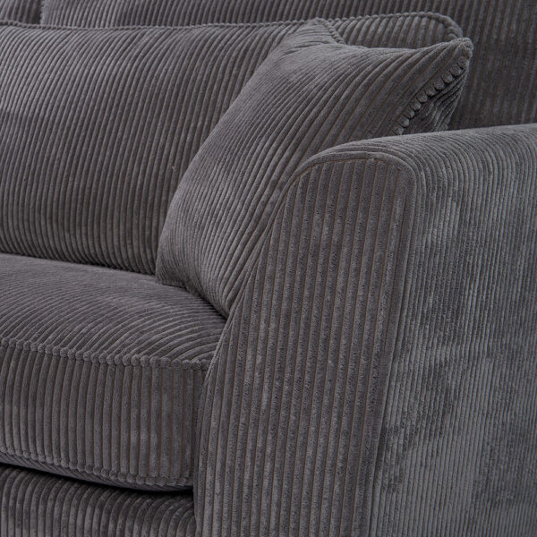 FOREVER ΚΑΝΑΠΕΣ ΓΩΝΙΑ ΑΡΙΣΤΕΡΗ ΓΚΡΙ LINCOLN 90 316x185x92 71-0153 - Image 10