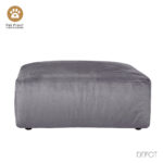 BOX ΣΚΑΜΠΟ ΓΚΡΙ VOGUE 14 107x107x44cm 71-0178 - Image 3