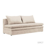 GIRASOLE ΚΑΝΑΠΕΣ ΚΡΕΒΑΤΙ 3ΘΕΣΙΟΣ BEIGE ASTI 1 200x87x90cm 71-0227