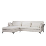 PARFAIT ΚΑΝΑΠΕΣ ΓΩΝΙΑ ΑΡΙΣΤΕΡΗ BEIGE LEGASY 15 307x185x92cm 71-0231 - Image 2