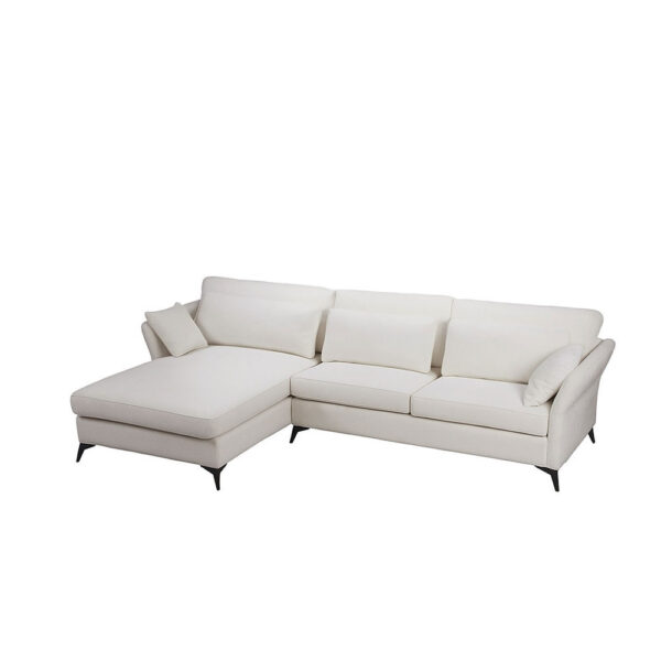 PARFAIT ΚΑΝΑΠΕΣ ΓΩΝΙΑ ΑΡΙΣΤΕΡΗ BEIGE LEGASY 15 307x185x92cm 71-0231 - Image 6