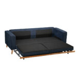 LUSSO ΚΑΝΑΠΕΣ ΚΡΕΒΑΤΙ 3ΘΕΣΙΟΣ ΜΠΛΕ LINO 89 218x85x87 71-0271 - Image 8